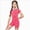 A2-Hot Pink, variant on Girls' Activewear Workout Set 2 Piece Athletic Sets Sleeveless Mesh Tank Tops and Capris Leggings Yoga Pants Sky Blue Blue