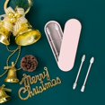 thumbnail image 2 of 2pcs/set Reusable Silicone Cotton Swab Portable Eco-friendly Cleanable For Ear Cleaning, 2 of 5