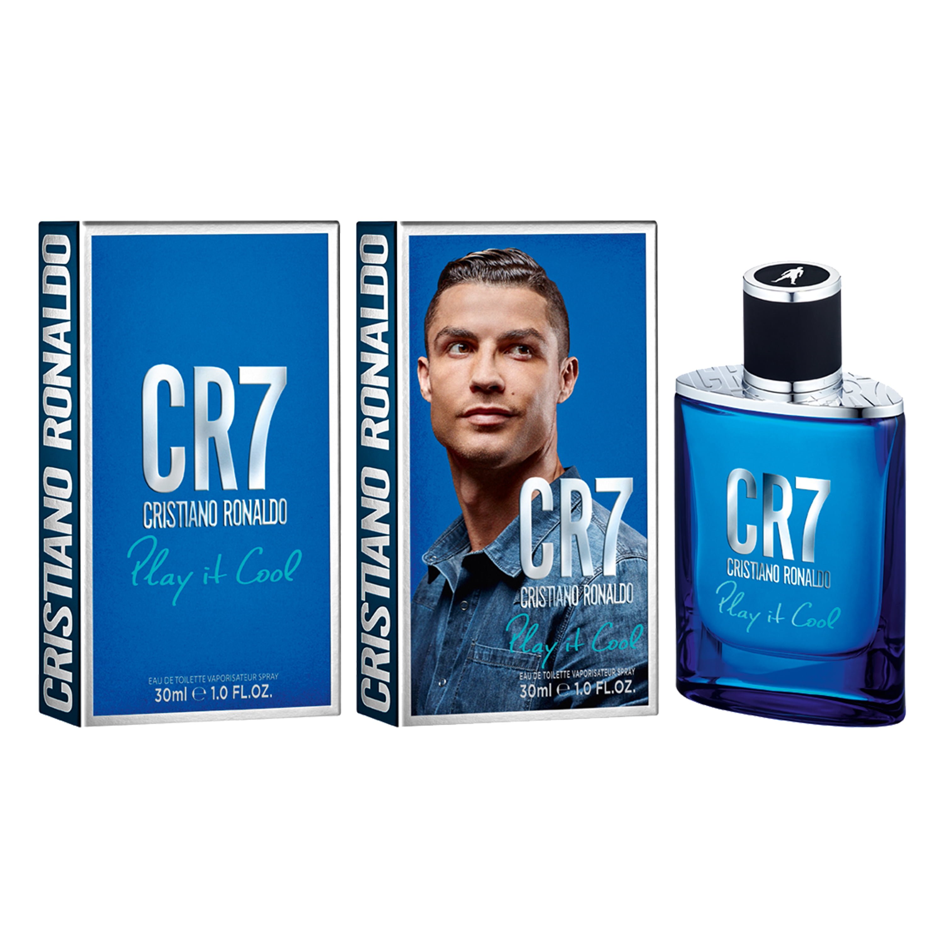 Cristiano Ronaldo CR7 Play It Cool Eau de Toilette Cologne for Men, 1 Oz  Mini \u0026 Travel Size - Walmart.com - Walmart.com