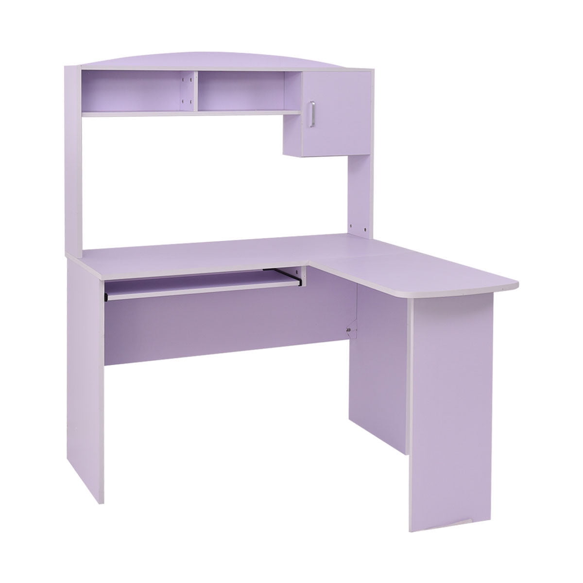 Ghp Home Office 47 5 Lx49 5 Deepx59 5 H Light Purple Corner L