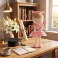 thumbnail image 5 of 5'' Graduation Doll-Pink Plush Toy with Cap & Gown - Preschool Kindergarten Graduation Gifts for Girls, Class of 2026 Milestone Keepsake, 5 of 5