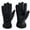 Black-1, variant on Deago Womens Winter Warm Gloves With Sensitive Touch Screen Texting Fingers, Fleece Lined Windproof Gloves (Gray)
