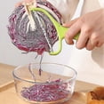 thumbnail image 4 of Vegetable Cutter Cabbage Slicer Vegetables Graters Cabbage (Green,2Pcs), 4 of 5