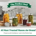thumbnail image 7 of Ball Regular Mouth Quart 32-Oz. Glass Mason Jar with Lids and Bands, 12-Count, 7 of 7