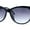 Black Navy - Smoke, variant on Womens Luxury Thick Plastic Oversized Cat Eye Chic Retro Sunglasses Black - Smoke