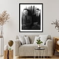 thumbnail image 4 of Historic Framed Print, [Portrait of Christopher Isherwood and W.H. Auden], 17-7/8" x 21-7/8", 4 of 9