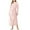 Pink, variant on Clearance Sale Unisex Plush Robes for Women - Men Fleece Robes Long Cozy Bathrobe Soft and Warm Robe Beige M