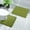 Green, variant on YOBOLK Bathroom Rugs Foam Bath Mat Set Bathroom Rugs Practical For 2 Pcs Toilet Mats Soft Comfortable Water Absorption Non-Slip Thick Machine Washable Easier To Dry DarK Area Rug