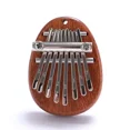 thumbnail image 1 of Mini calimba de madera de 8 teclas, Piano de pulgar de dedo exquisito, Marimba Musical, buen accesorio colgante, regalo, 1 of 5