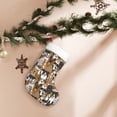 thumbnail image 7 of Salouo Cute Puppy Print Christmas Stockings,Large Xmas Stocking Set of 1 Holiday and Farmhouse Stocking for Christmas Holiday Party Decoration(17.7*11 Inch), 7 of 7