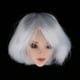 thumbnail image 5 of Fexible s 1/6 Cuerpo Pálido Piel Medio Busto Y Cabeza Esculpir Pulgadas Kumik Doll, 5 of 9