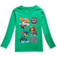 thumbnail image 3 of Camiseta de manga larga de la Patrulla Canina para niños, ropa de otoño, patrón canino de la Patrulla Canina, Top de cuello redondo de algodón 100%, regalo para niño y niña, 3 of 5