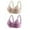 22-Purple, variant on YWDJ Lounge Bras for Women Plus Size 2 Pack Closure in Back Lounge Bras Wirefree Comfortable Bras Adjustable Straps Half Cup Push up Wrap Bras Padded Plus Size Comfort Bras Solid Bras Beige XL