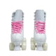 thumbnail image 5 of Patines de 4 ruedas para niñas Fuxion Sports Escarcha blanco 22 Talla 22 MX = Talla 34 Europa, 5 of 6