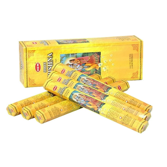 Hem Shree Krishna Incense, 120 Stick Box