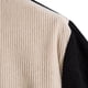 thumbnail image 5 of Camisas s Para Hombre Manga Larga Camisa de manga corta con solapa juvenil de patchwork para hombre Camisa de manga corta a rayas con solapa de pana (Khaki, 3XL), 5 of 7