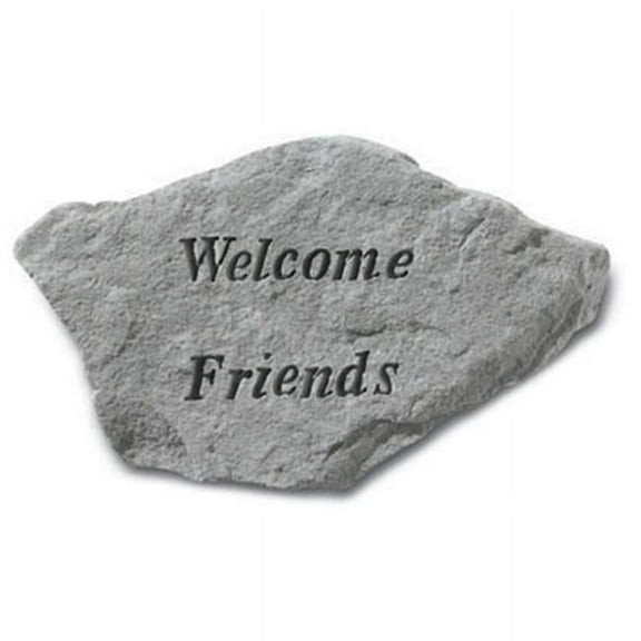 Kay Berry- Inc. 68320 Welcome Friends - Garden Accent - 12.75 Inches x 7.25 Inches