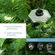 Biogents Mosquitaire Outdoor Mosquito Trap with Attractant, Effective Against Asian Tiger Mosquitoes and Dengue