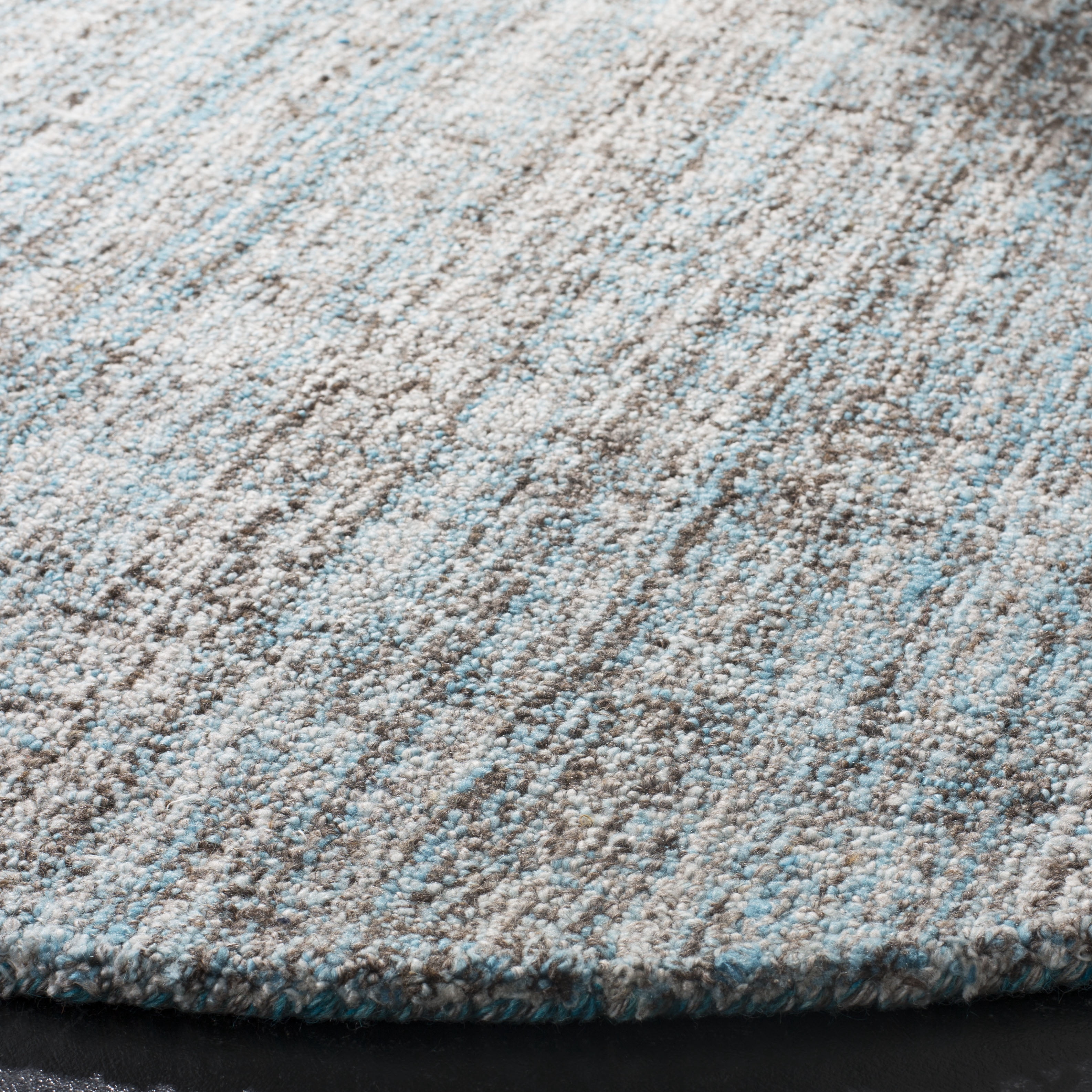 Safavieh Abstract Bailey Striped Area Rug, Blue/Multi, 6' x 6' Round
