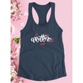 thumbnail image 3 of Mother's Day Red  Racerback Tank Women -Image by Shutterstock, Female x-Small, 3 of 4