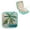 Green, variant on Palm Tree Jewelry Box for Necklaces Rings Earrings Gifts White