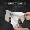 thumbnail image 5 of Lsque Dachshund Sitting in Bathtub Printed Long Tissue Box Cover Holder, Facial Paper Organizer Dispenser,Triangle with Bottom Belt, PVC Leather Decorative Organizer, 5 of 9