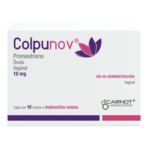 Colpunov 10 mg 10 óvulos