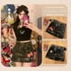 thumbnail image 2 of Falda vaquera Sanrio Hello Kitty Anime Y2K chica picante falda de cadera envolvente de camuflaje versión coreana moda media falda verde militar, 2 of 4