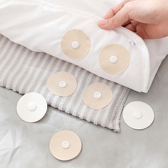 12PCS Fastener Clips Carpet and Cushion Fasteners Non Slip Snap Buttons Sofa Covers Sheets Reusable Fixators Home Textiles 20 Pack Households Secure Fit No Sliding
