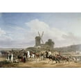 thumbnail image 2 of Fontaines 14x11 White Modern Wood Framed Museum Art Print Titled - Troops Returning From Battle, 2 of 4
