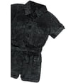 thumbnail image 2 of Girls Hearts Girls' Twill Romper Color: black Size: 5 - 6, 2 of 3