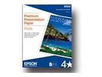 Epson Premium Presentation Paper MATTE 8.5x11 Inches Double sided 50 Sheets NEW