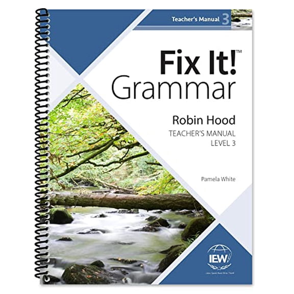 Pre-Owned Fix It! Grammar: Level 3 Robin Hood [Teacher's Manual], 9781623413620, 1623413621, Paperback,
