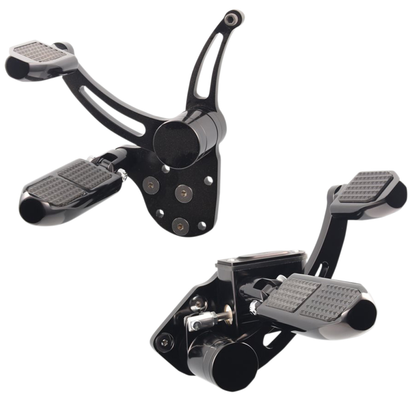 GMA Engineering Black Flat Surface Forward Controls (GMAFC200B