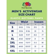 Fruit Of The Loom Men S Dual Defense Eversoft Fruit Of The Loom Men S Dual Defense Eversoft Elastic Bottom Sweatpants Image 2
