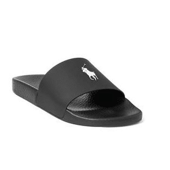 Polo Ralph Lauren Men's Multi Signature Pony Slide Sandal, 9 D