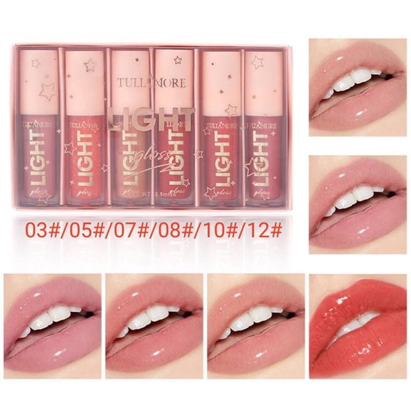 Lip Gloss, Moisturizing Lip Balm, Candy Lip Gloss Mirror Finish Pearl Gloss, Velvet Texture Easy To Apply Comfortable Wear All Day Suitable for All Seasons and Occasions