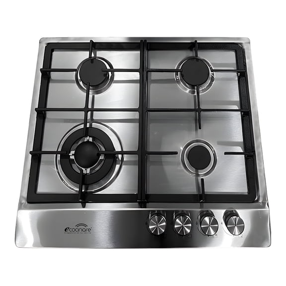 PARRILLA DE GAS EMPOTRABLE ECOCINARE STUF-03 4 QUEMADORES