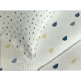 thumbnail image 4 of Ambesonne White Quilted Bedspread Set 3 Pcs, Colorful Droplet Pattern, Queen Size, Multicolor, 4 of 5