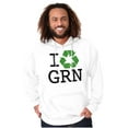 thumbnail image 5 of Recycle GRN Earth Day Save the Planet Hoodie Sweatshirt Women Men Brisco Brands L, 5 of 6