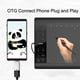 thumbnail image 5 of Tablero de dibujo digital para computadora, 22 teclas de acceso directo grandes, compatible con una variedad de dispositivos sin demora, panel digital con sensación de papel de alta resolución, 5 of 8