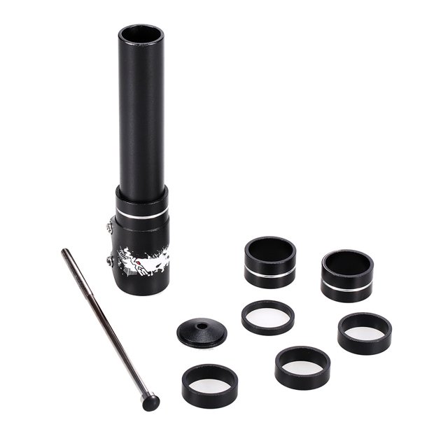 Aluminum Alloy Bike Fork Stem Riser Extender Extension Bicycle Cycling Bike Stem Head Up Raiser Handlebar Riser Adapter