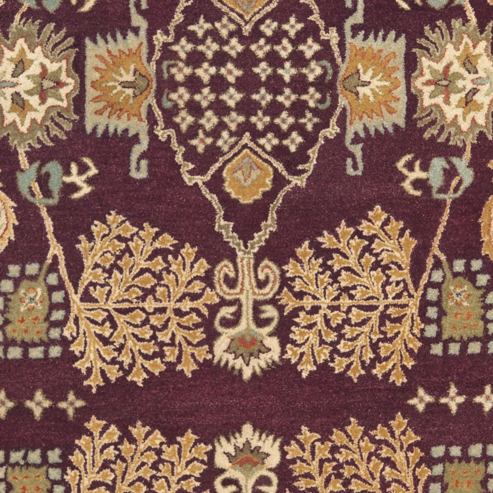 SAFAVIEH Bergama BRG190C Handmade Red / Rust Rug