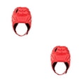 thumbnail image 1 of Yuarrent Casco de fútbol deportivo Protección para la cabeza Protector para la cabeza Ejercicio Rojo L rojo L 2piezas, 1 of 6