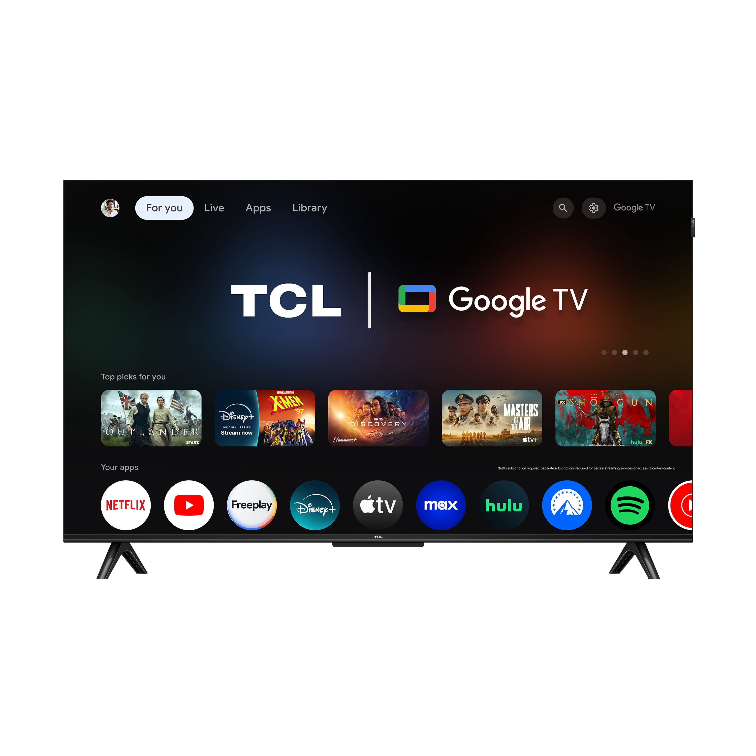 Xell 43インチ 4K Google TV TL-43Q2UHD Amazon | FPD チューナーレス テレビ 43インチ, 1080P FHD HDR10