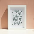 thumbnail image 6 of Butterfly Painting Stencil 11.69x8.27 Inch Reusable DIY Art and Craft Stencils Hollow Out Drawing Painting Template for Painting on Wood Fabric Paper Walls Canvas Furniture, 6 of 7