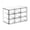 Transparent, variant on DICEWEN Space Saving Desktop Drawer Cabinet For Eyewear Storage Craft Of Acrylic With Sturdy Base