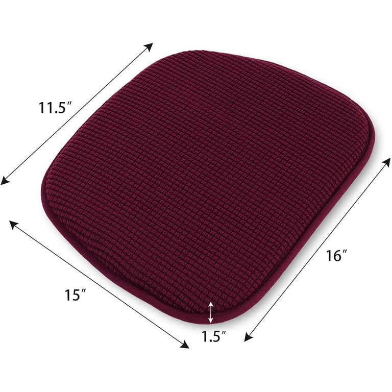 2X Purple PSC-RYL-01 Seat Cushion 17.5 x 15.75 x 2 Washable Cover New in  Box 815068012533