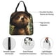 thumbnail image 4 of Easygdp Jungle Hat Bear Bolsa Térmica Premium - Tela Oxford Impermeable, Gran Capacidad, Bolsillo Frontal, Unisex para Trabajo, Escuela, Actividades al Aire Libre y Picnics, 4 of 8