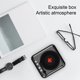 thumbnail image 3 of Sidaley Mini altavoz inalámbrico Subwoofer para exteriores Micrófono de 360 ​​grados Reproductor de música de audio profesional Cables de audio/vídeo Blanco, 3 of 6